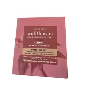 Bath & Body Works VANILLA PATCHOULI Wallflowers Fragrance Refills 2-Pack